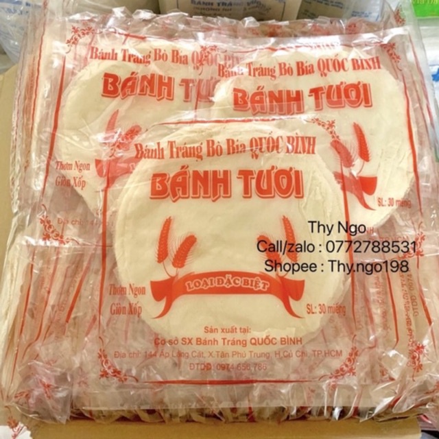 BÁNH TRÁNG BÒ BÍA BÁNH TƯƠI