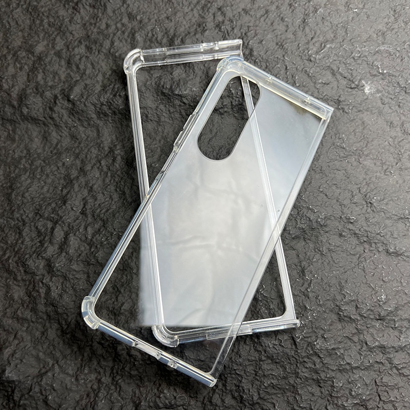 Ốp lưng Samsung Galaxy Z Fold 4, Z Fold 4 5G trong lưng cứng viền mềm chống sốc bảo vệ máy