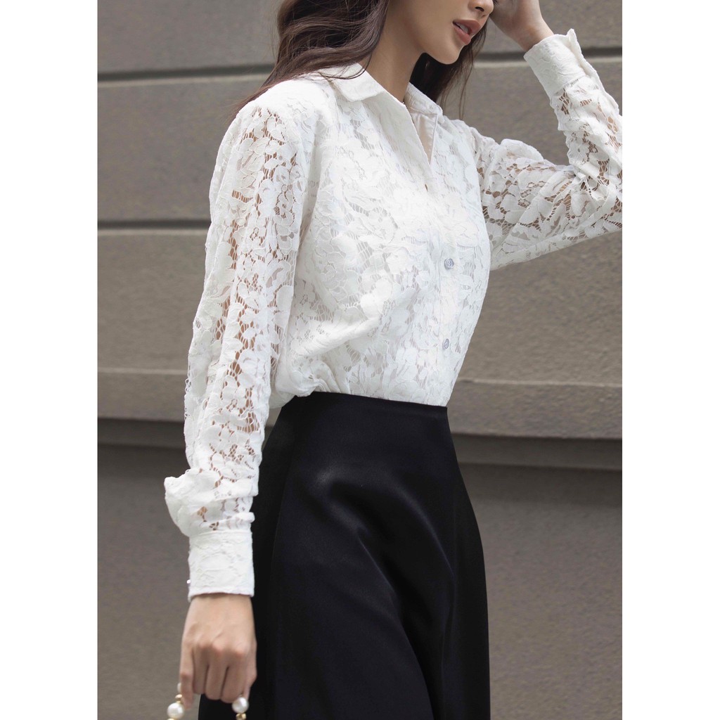 DOTTIE PREMIUM - Áo Lace Shirt T0019