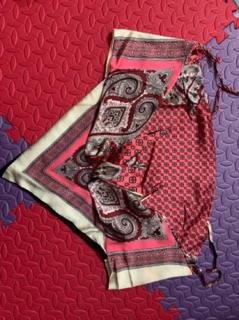 Áo dây lụa thổ cẩm cột lưng- Ord