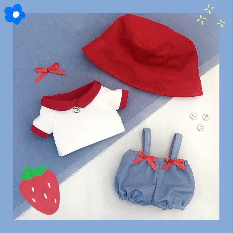 Set yếm dành cho búp bê