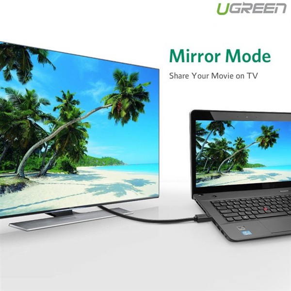 Cáp Displayport to Displayport 2M chính hãng Ugreen UG-10211