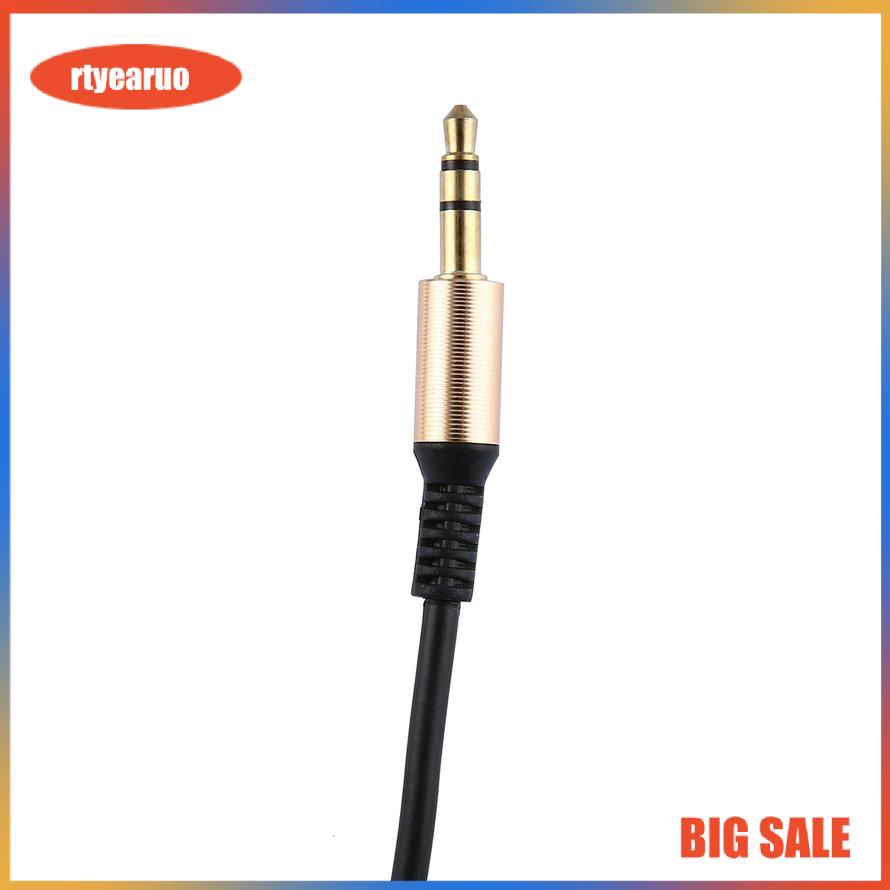 Cáp âm thanh 1m 2 đầu với giắc cắm 3.5mm