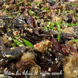 Mắm ba khía trộn sẵn- hủ 500gr