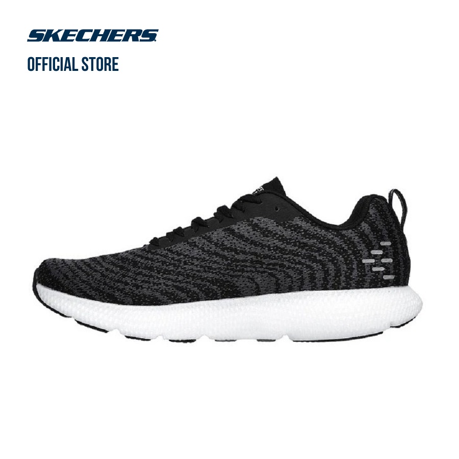 Giày chạy bộ nam SKECHERS Go Run (Hyper Burst) 220200-BKGY