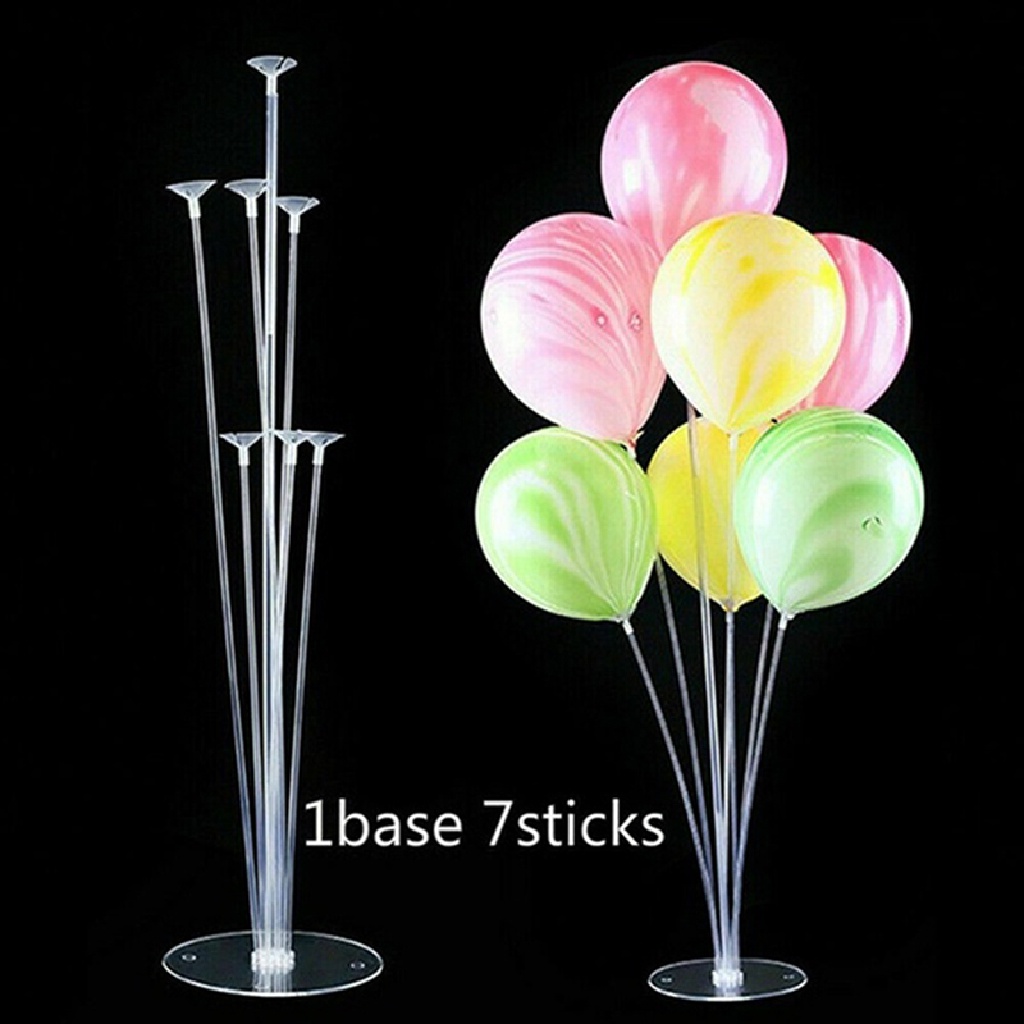 Giá Đỡ Bóng Bay Bằng Nhựa 7 / 11 Trong 1 Tiện Dụng Mới