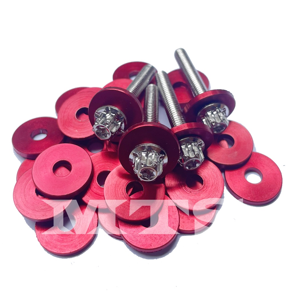 Long Đền Đỏ 6li,8li,10li,12li,14li Gắng Dàn Áo Lốc Máy Mẫu Đỏ Trơn MTS