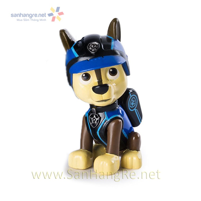 Đồ chơi mô hình Chó ngồi Paw Patrol cảnh sát Chase