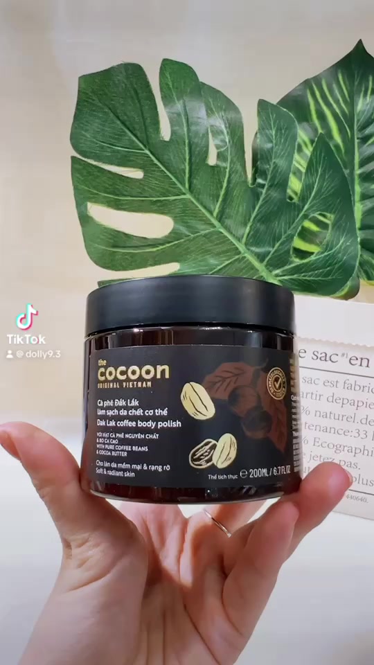 Tẩy Da Chết Cocoon Dak Lak Coffee Body Polish Từ Cà Phê Đak Lak 200ml | BigBuy360 - bigbuy360.vn