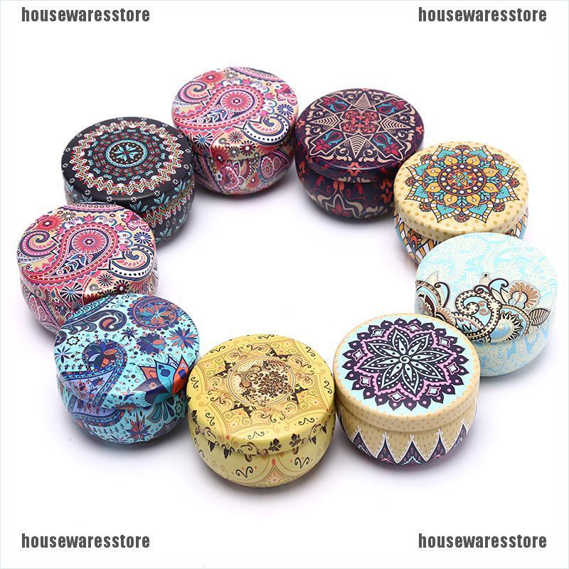 Phong Cách Cổ Điển Trà / Kẹo In Thiếc