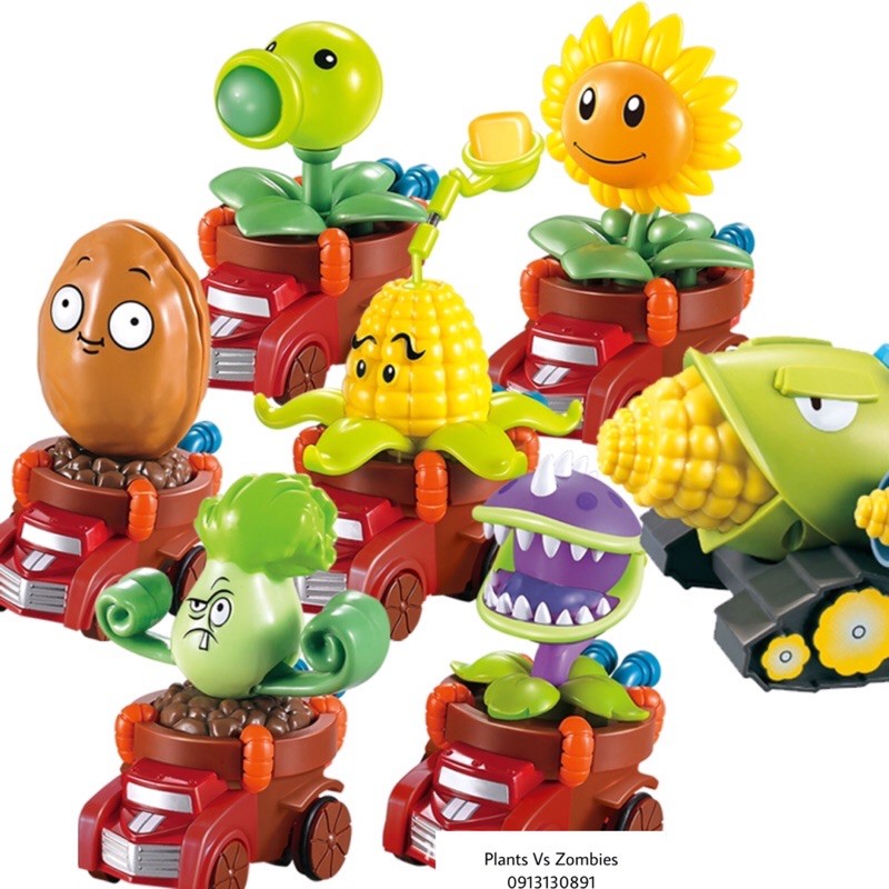 Đồ chơi mô hình nhân vật trong game Plants Vs Zombies độc đáo