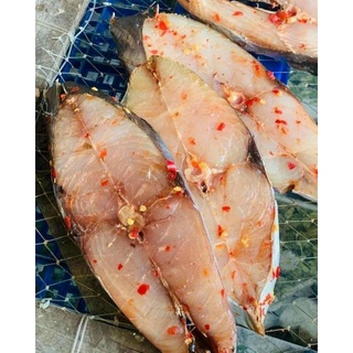 CÁ THU PHẤN TO CẮT KHÚC.khay 500g (giao hỏa tốc)
