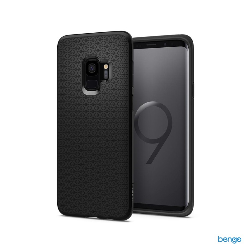 Ốp lưng Samsung Galaxy S9 SPIGEN Liquid Air - Matte Black