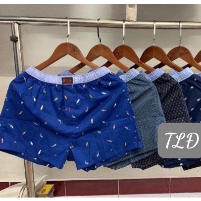 COMBO 3 Quần Đùi Boxer Nam H33 Nhiều Hoa Văn - Quần Ngủ Nam Mặc nhà Cao Cấp
