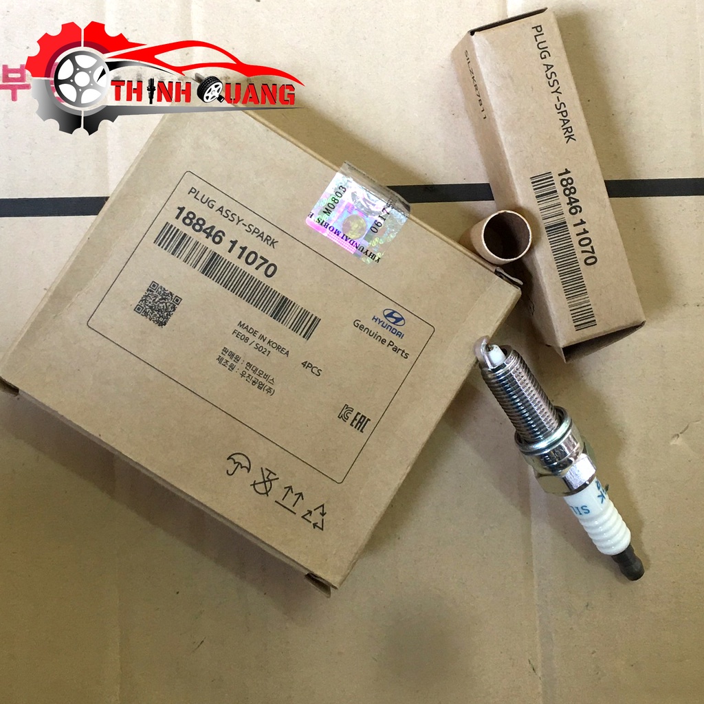 Bộ 4 bugi xe HYUNDAI SANTA FE, TUCSON, SONATA, KIA CARENS, SORENTO, SEDONA