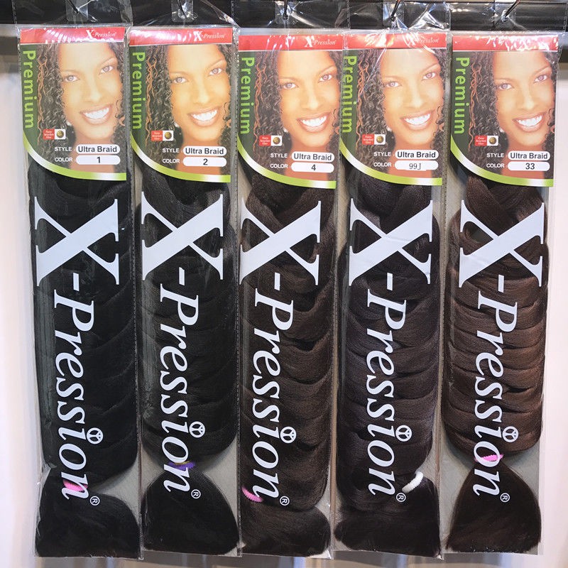 Xpression braids Phần Tóc Giả Xoắn jumbo braid