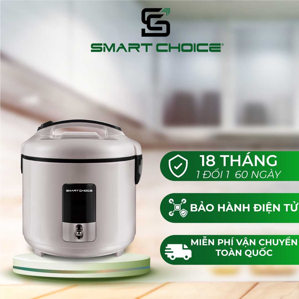 Nồi Cơm Điện SmartChoice SCG 1.8L – RC5001 3 lớp chống dính cao cấp