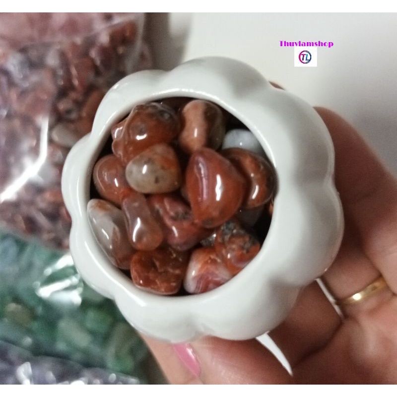 Hủ đá thanh tẩy, lan tỏa năng lượng tích cực dùng đặt bàn làm việc giúp cv thuận lợi  thu hút tài lộc, may mắn