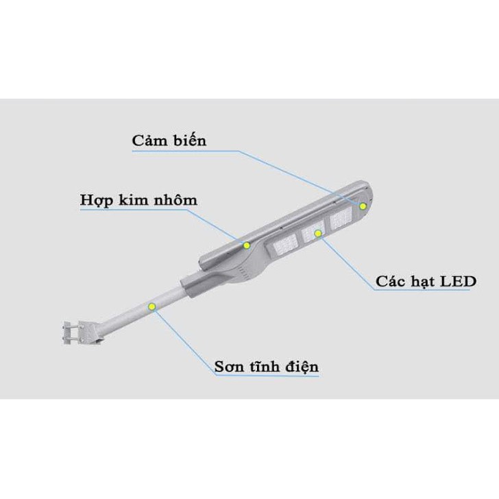 Cần đèn đường - Chân gắn đèn - 4 ốc vít lở kèm theo, tay vin gắn đèn đường năng lượng mặt trời 0936395395