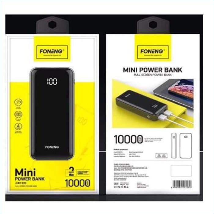 Sạc Dự Phòng Mini Foneng Mini BlackBull 10000mAh
