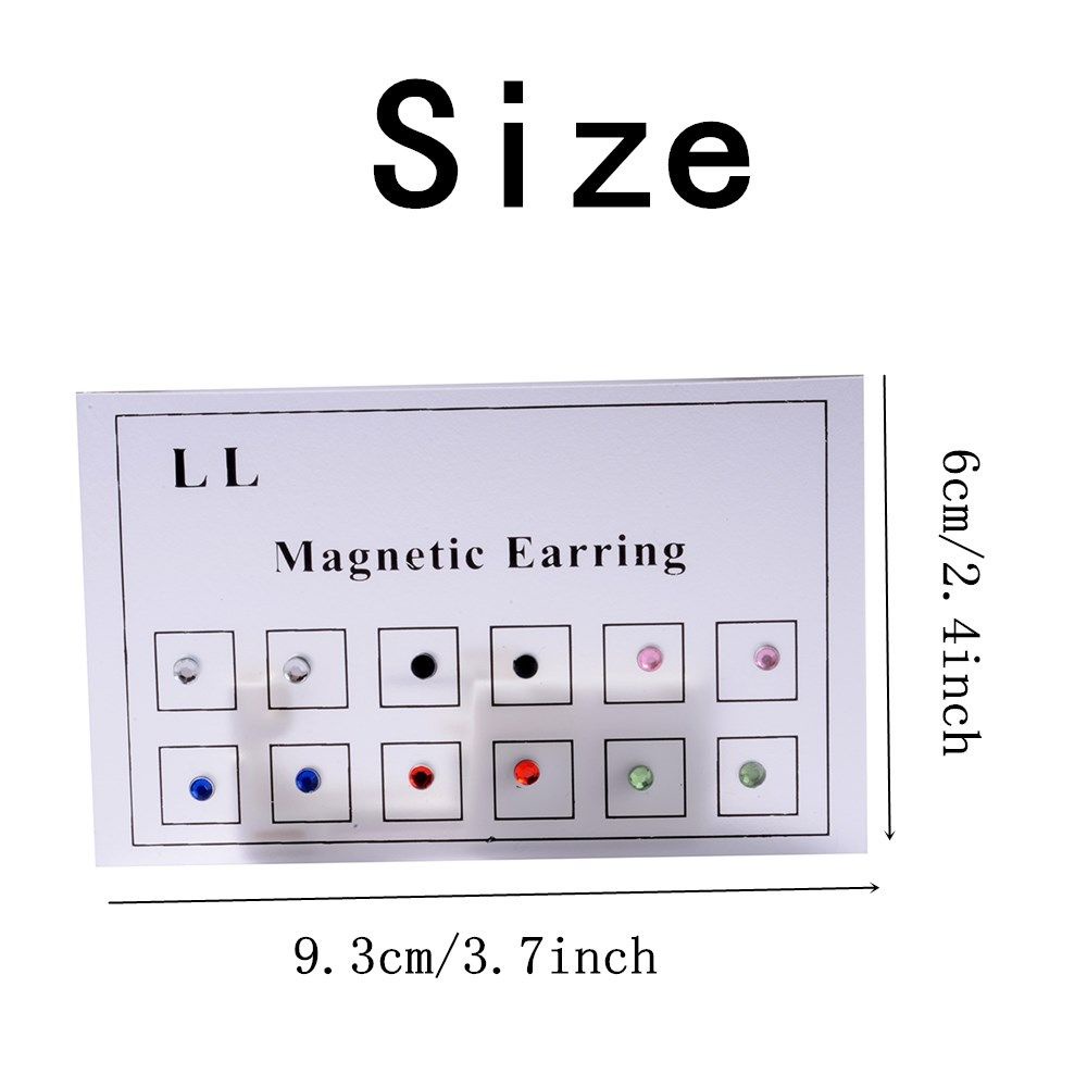 Khuyên Xỏ Mũi / Môi / Tai Từ Tính Thời Trang