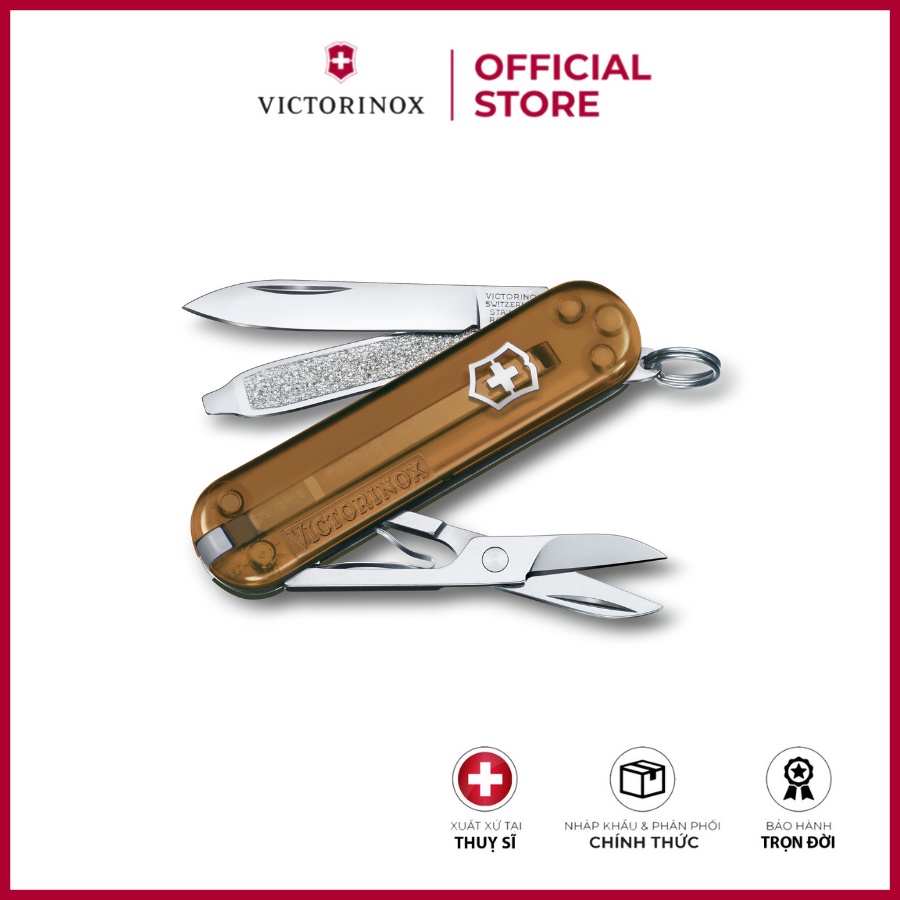 Dao đa năng Victorinox SD Classic Transparent Color Functions