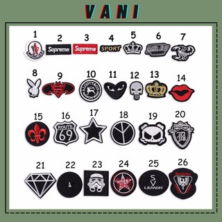 Sticker, Logo Ủi Quần Áo Hình Logo Nhỏ Mini Xinh Xắn - VANI STORE (Bảng 1) [VPP00038]