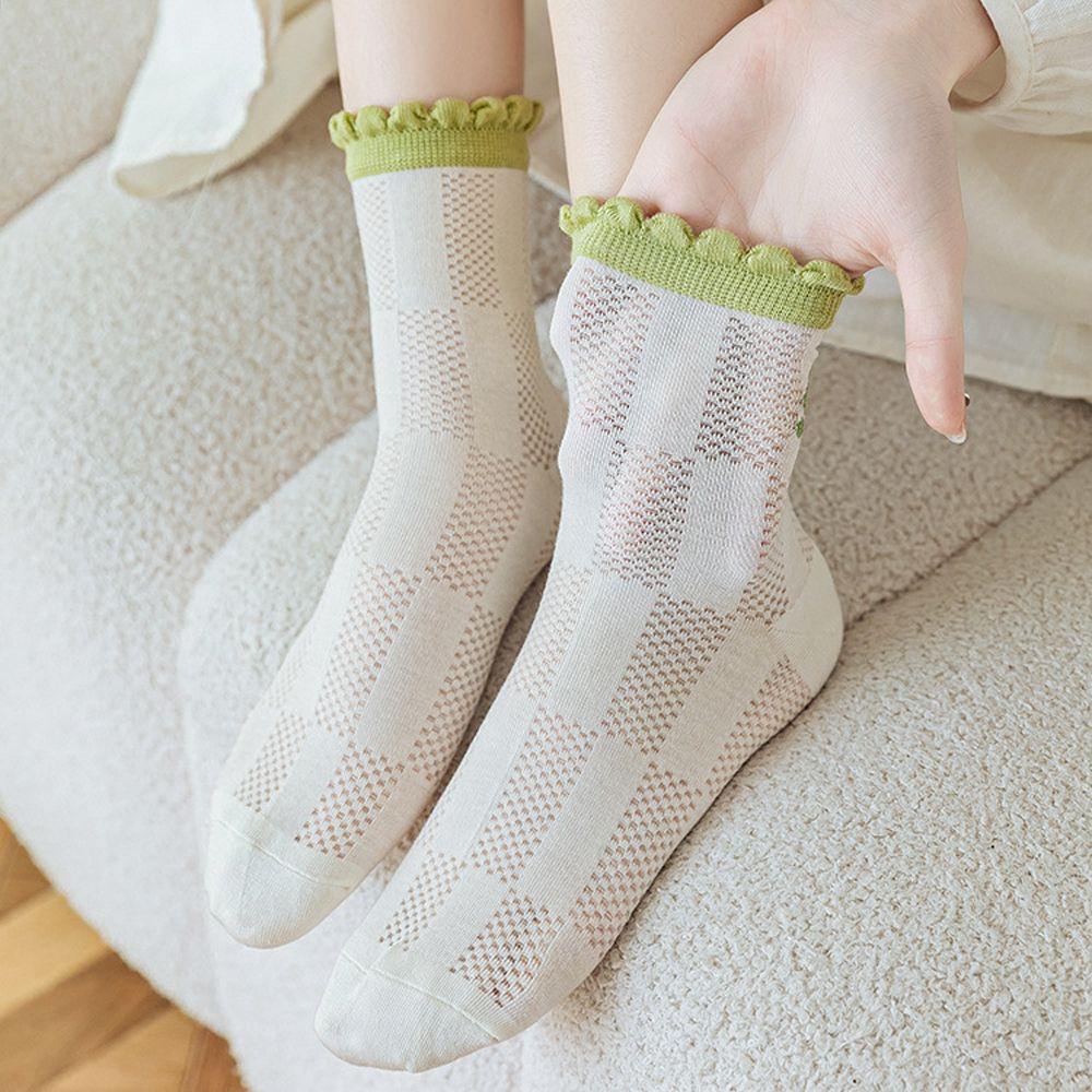 Vớ Cotton Ngắn Thoải Mái Thời Trang Harajuku Nhật Bản Cho Nữ
