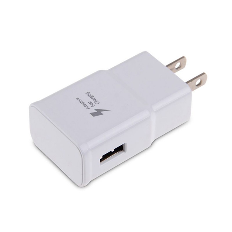 Cốc cắm sạc nhanh + cáp sạc USB cho iPhone Android Type-c cổng US EU