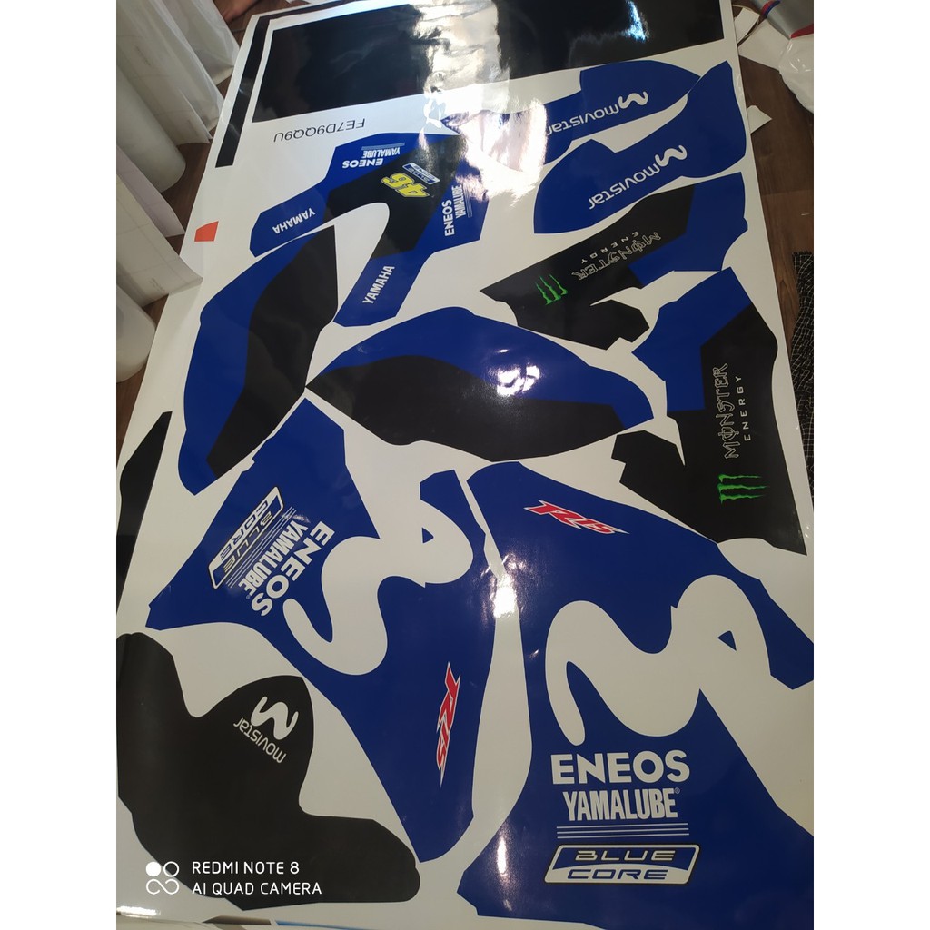 TEM TRÙM R15V3 SIÊU ĐẸP MOVISTAR