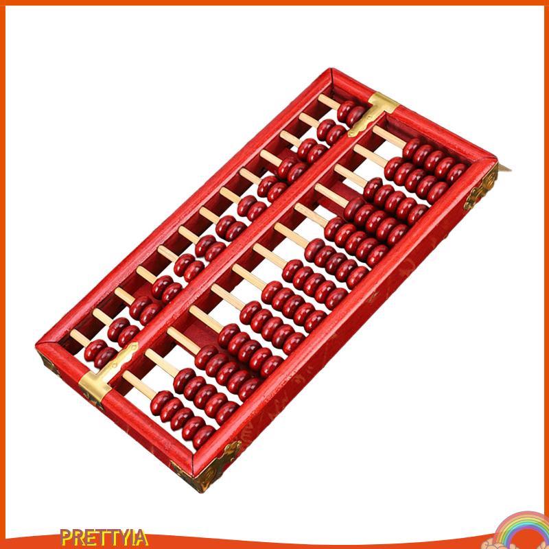Bàn Tính Gỗ 13 Hàng Cho Người Lớn Và Trẻ Em