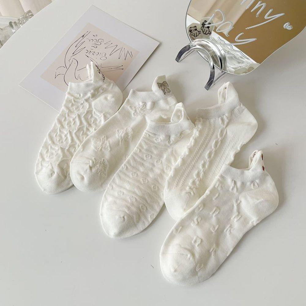 AROMA Tất Thêu HìNh GấU Phong CáCh NhậT BảN