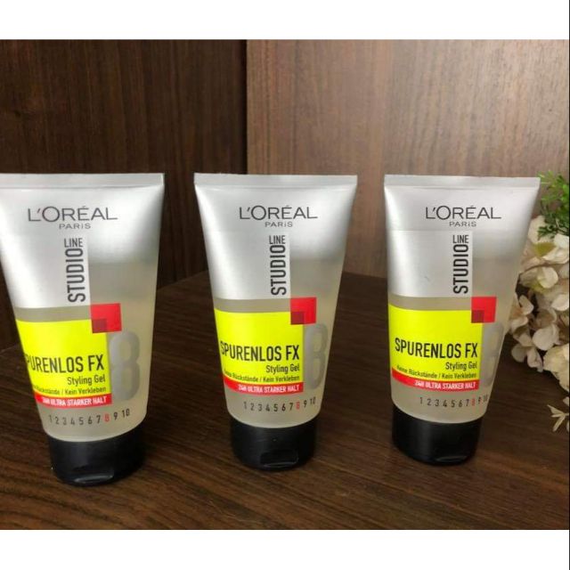 Hàng Đức Gel vuốt tóc Loreal Studio Line Spurenlos FX