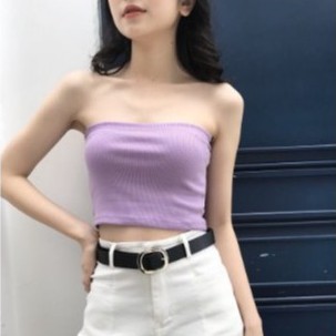 Áo ống thun gân cá tính Thời Trang Siêu Hót