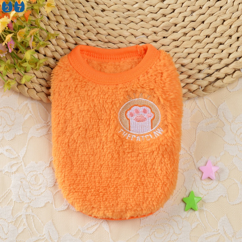 Áo Khoác Len Giữ Ấm In Họa Tiết Dễ Thương Thời Trang Cho Cún Cưng 27Pets