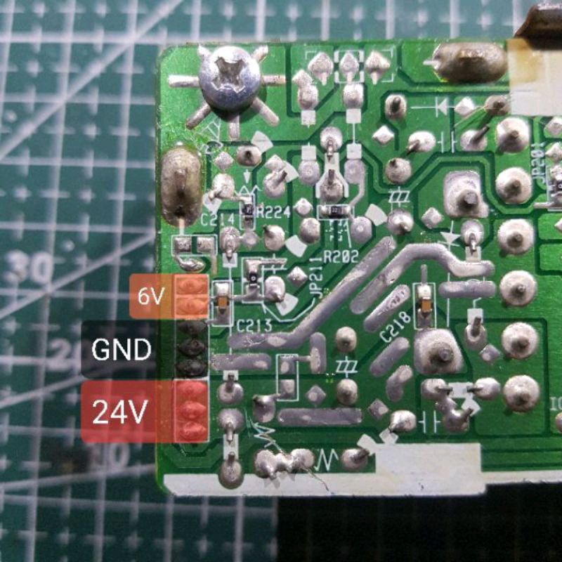 Nguồn xung tháo máy in 24V - 5A  cao cấp