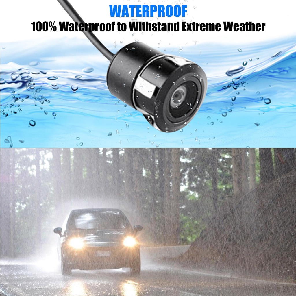 Camera Quan Sát Phía Sau Góc Rộng 170 Độ Có Thể Tháo Rời Cho Xe Hơi | BigBuy360 - bigbuy360.vn