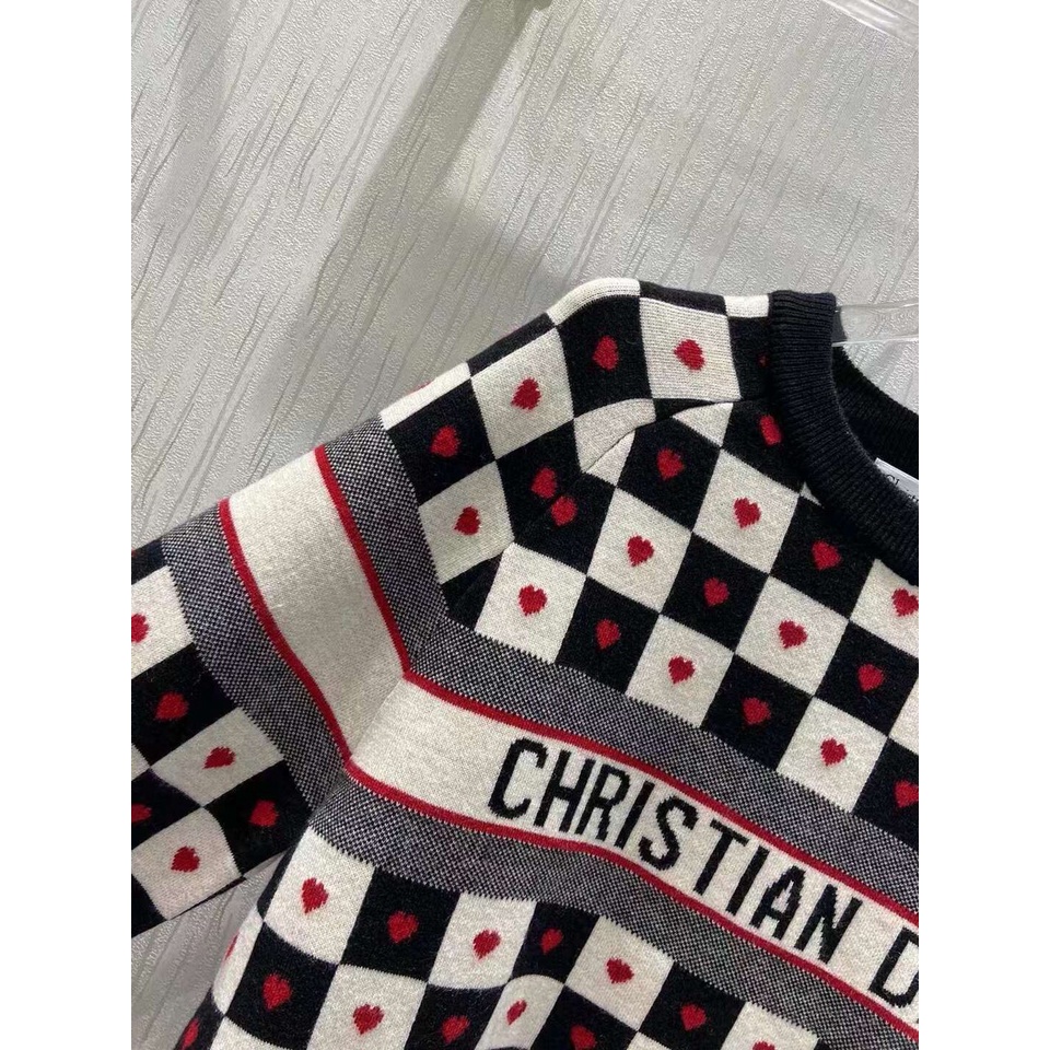 Áo Len Họa Tiết Thương Hiệu Sang Trọng Hàng Nhập Quảng Châu Cao Cấp