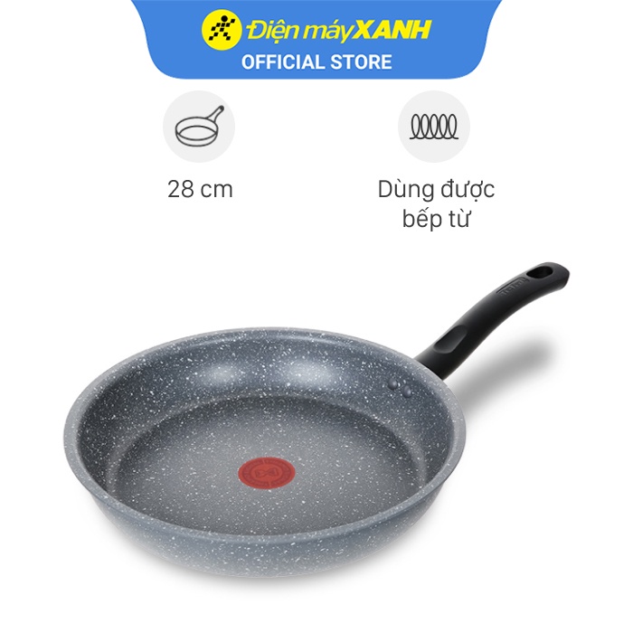 Chảo nhôm chống dính đáy từ 28 cm Tefal Cook Healthy G1340695