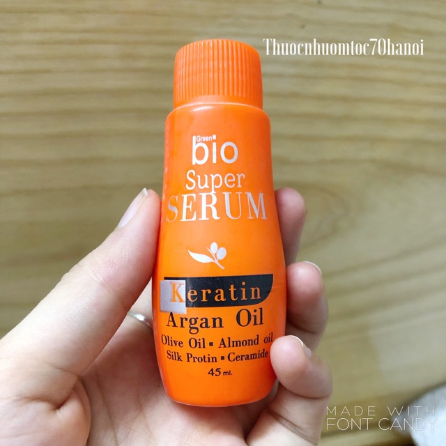 Serum dưỡng tóc mềm mượt Bio Keratin Argan Oil