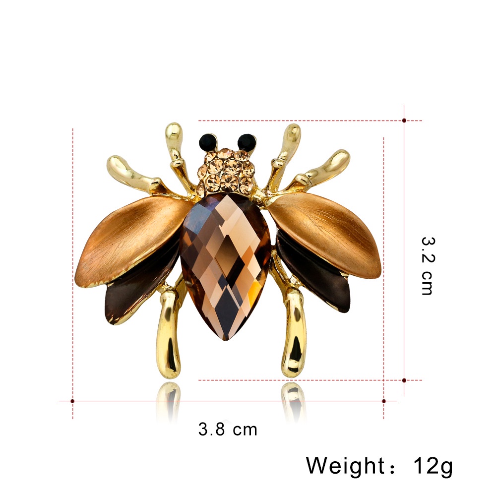 Ghim CàI ÁO HìNh Chú Ong ĐíNh Pha Lê Giả ThờI Trang Cho Nữ