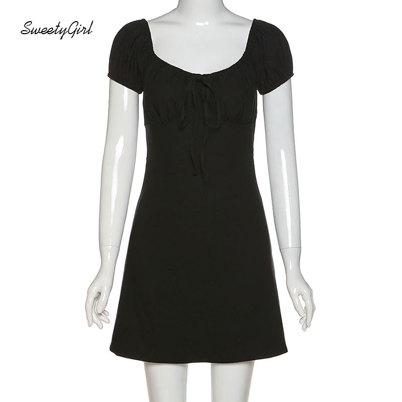 Đầm Body Nữ Cổ Chữ V Màu Trơn Gợi Cảm