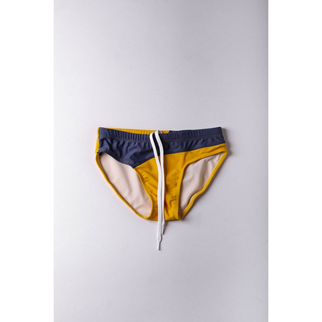 Quần bơi nam - Lite phối màu xanh dương - vàng | BigBuy360 - bigbuy360.vn