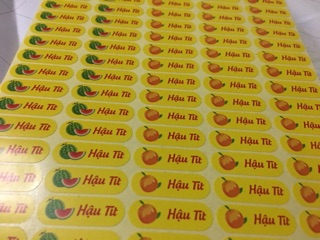 Combo 500 tem dán đồ dùng cá nhân