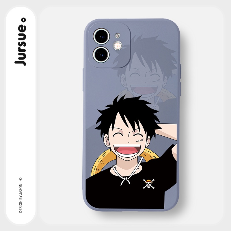 Ốp lưng JURSUE mềm hoạt hình dễ thương đẹp cho iPhone 13 12 11 Pro Max SE 2020 X XR XS ip 8 7 6 6S Plus kute Y265