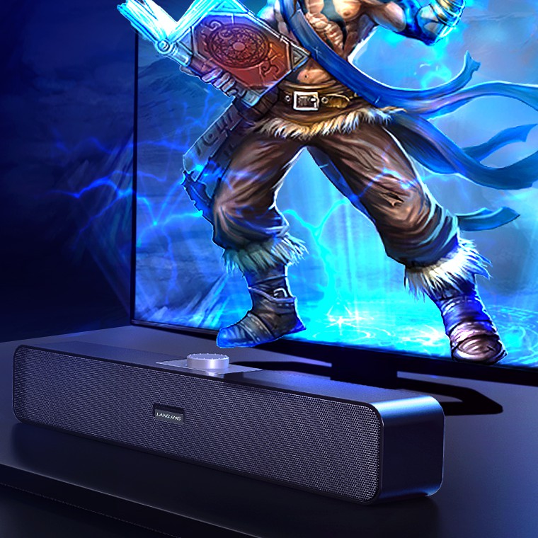 {HOT} Loa Thanh Gaming Soundbar Leerfei SPEAKER 350BS Âm Thanh 360 Độ Dùng Cho Máy Vi Tính PC, Laptop, Tivi