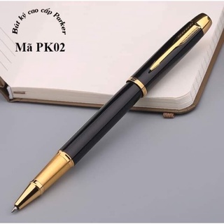 Bút ký Parker IM đen cài vàng- mua 1 bút tặng 2 ngòi