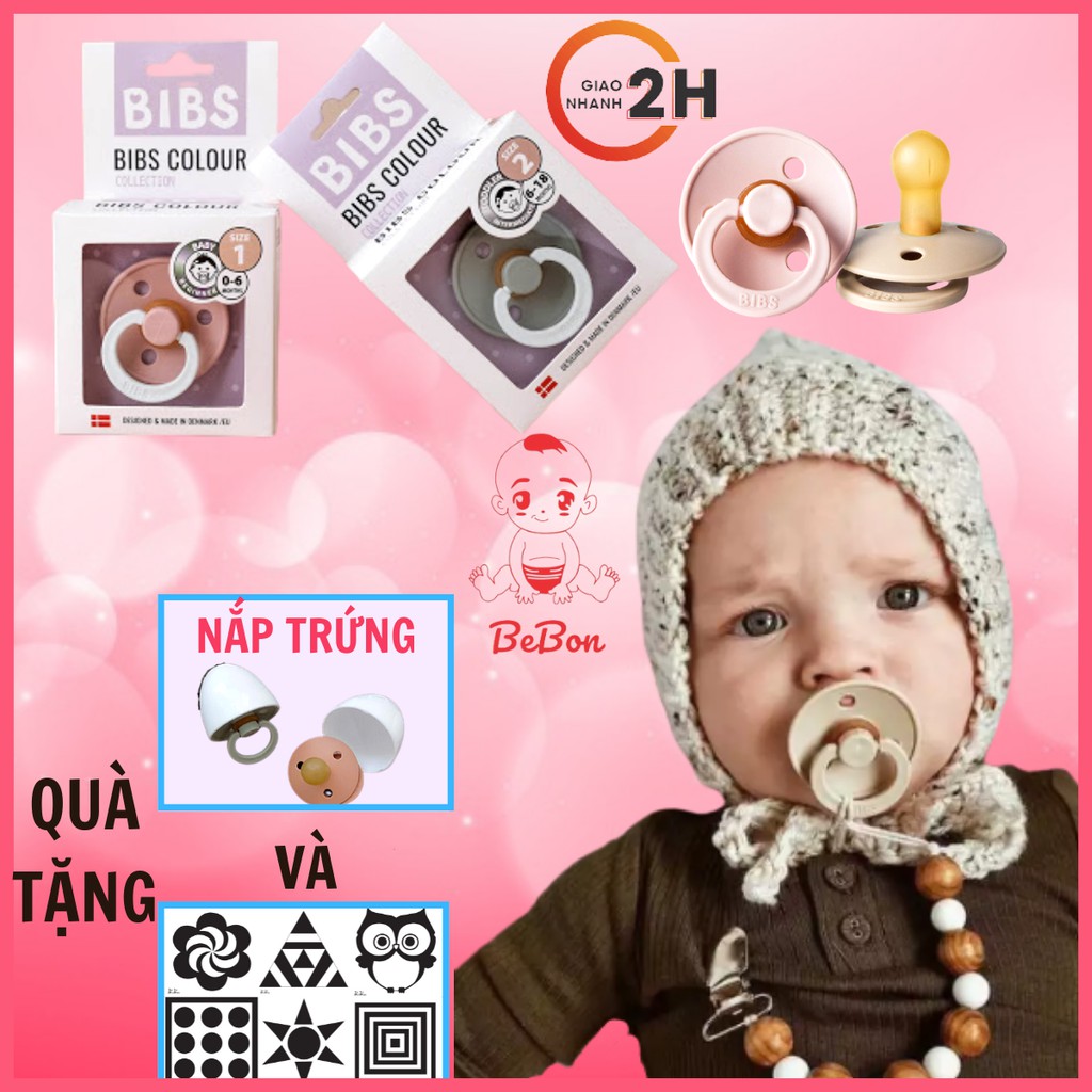 Ti Giả BIBS Đan Mạch Cho Bé