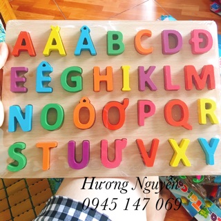 Bảng chữ cái tiếng Việt in hoa