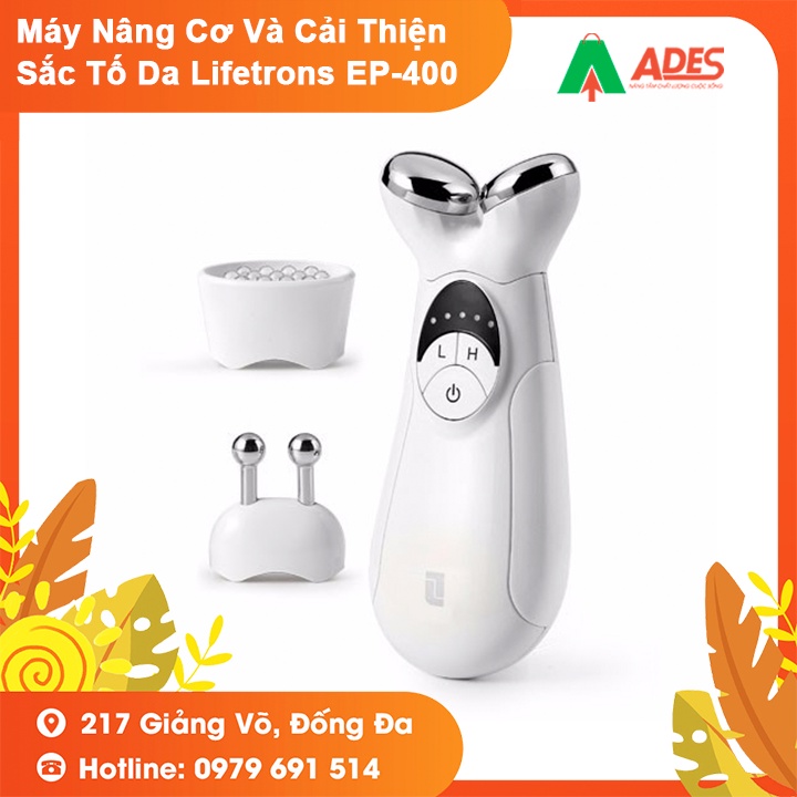 Máy Nâng Cơ Và Cải Thiện Sắc Tố Da Lifetrons EP-400 - Bảo Hành Chính Hãng 12 Tháng